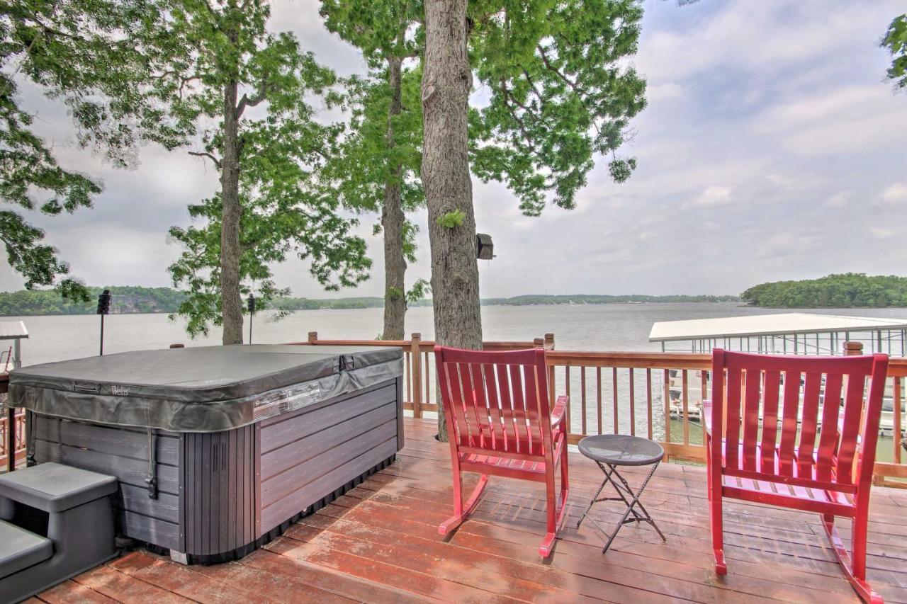 Waterfront Lake Ozark Home With Private Dock! Exteriör bild