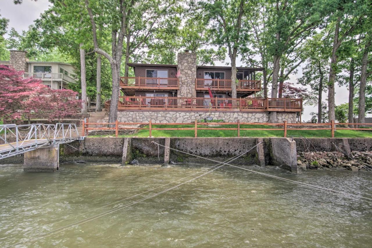 Waterfront Lake Ozark Home With Private Dock! Exteriör bild